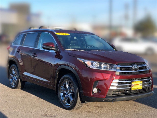 2017 Toyota Highlander Limited User Manual